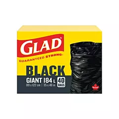 Glad 184L Garbage Bags, 35