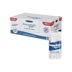 Sunset Converting Corporation Rouleau d’essuie-tout de cuisine Signature de Snow Soft(MC), 4,5