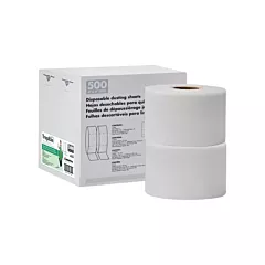 Americo Feuilles à épousseter jetables en double rouleau TrapEze(MD), Polyester (582505)