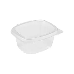 Hinged Lid Deli Container, Plastic