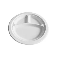 Globe Assiettes compostables avec compartiments, 9