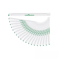 Globe Pailles en quatre couches, emballées, 7,75