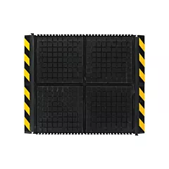 M+A Matting Hog Heaven III Comfort Linkable End Mat, 3-1/3' X 3-3/5' X 3/4