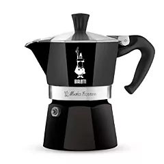 Bialetti Moka Express 6 Cup Stovetop Espresso Maker, Black