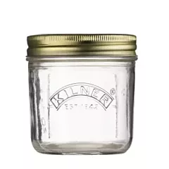 Kilner 200 ML Wide Mouth Preserve Jar, Glass