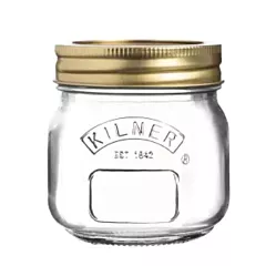 Kilner 250 ML Round Preserve Jar, Glass