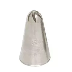 Ateco Drop Flower Piping Tip, Stainless Steel