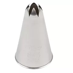 Ateco Medium Round Decorating Tip, Stainless Steel
