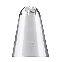 Ateco Star Piping Tip, Stainless Steel