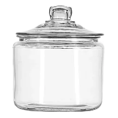 Anchor Hocking Heritage Hill 3 Qt Storage Jar with Lid, Glass