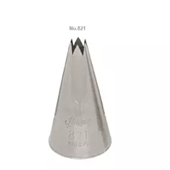Ateco 3/16 Star Tip, Stainless Steel