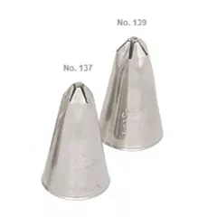 Ateco Drop Flower Pastry Tip, Stainless Steel