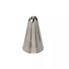 Ateco Drop Flower Tube Tip, Stainless Steel