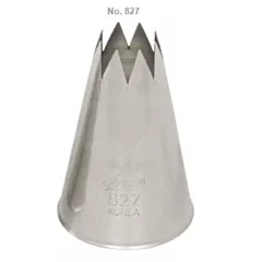 Ateco 9/16 Star Piping Tip, Stainless Steel