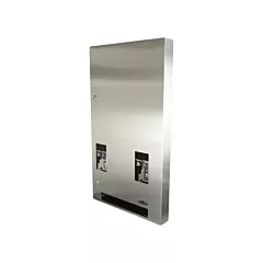 Frost Recessed Double Napkin & Tampon Vendor, 4-4/5