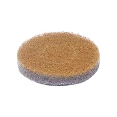 Motor Scrubber Diamond Twister Floor Pad, Polish, Yellow (211760)