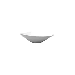 Fine Bone China William 32 Oz Triangle Bowl, White, 4/Case(JX11-B001-02)