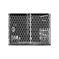 Illinois Engineered Products Galvanized Folding Security Gates