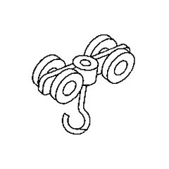 Duratrack Curtain Partition Track Double Steel Roller (16ST1)