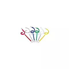 Keystone Clear w/ Clear Removable Tip FLEXO Saliva Ejectors 100/bag