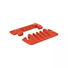 Checkers Industrial Products Capuchons d'extrémités robuste pour Linebacker(MD) à 4 canaux, 4 Nbre de canaux (CPEC4X125-O)
