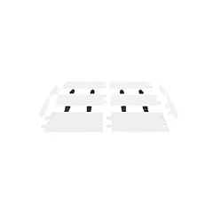 Checkers Industrial Products Cable Protector Channel Connector (CPADACN-4/5-GD)