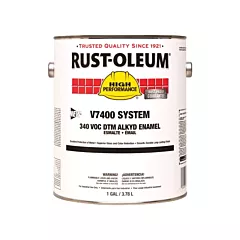 Rust-Oleum Revêtement émail alkyde DTM 340 du système haute performance V7400