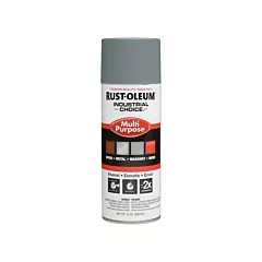 Rust-Oleum Industrial Choice® 1600 System Enamel Spray Primer, Aerosol Can, Grey, 16 oz., 12 oz., Very Flat (1680830V)
