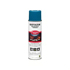 Rust-Oleum Peinture de marquage inversé à base de solvant, Canette aérosol, Bleu avertissement, 20 oz, 17 oz (203031)