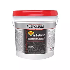 Rust-Oleum Trousse de composé de réparation pour le béton TurboKreteMD, Gallon, Gris, 2 gal. (253479)