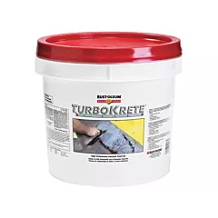 Rust-Oleum Trousse de composé de réparation pour le béton Turbokrete, Gallon, Gris, 3,5 gal. (5494323)