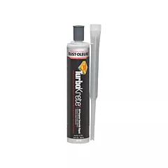 Rust-Oleum Produit de réparation tout usage à l'époxy TurboKrete®, Cartouche/Tube, Gris, 9 oz (257395)