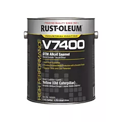Rust-Oleum High-Performance® V7400 Paint, Gallon, Yellow, 1 gal., 1 gal., High-Gloss (245500)