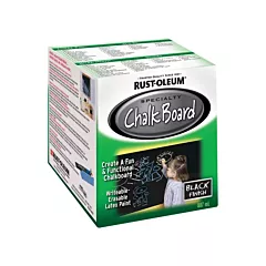 Rust-Oleum Peinture pour tableau noir, Canette, Noir, 877 ml, 877 ml, Très mat (N1913504)