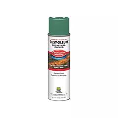 Rust-Oleum Peinture de marquage à base d'eau M1400, Canette aérosol, Vert sécurité, 20 oz, 17 oz (314062)