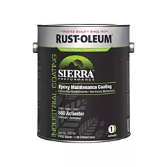 Rust-Oleum Revêtement d’entretien époxydique à base d’eau Sierra(MC) S60 partie 1 activateur, Gallon, 1 gal., 1 gal. (283742)