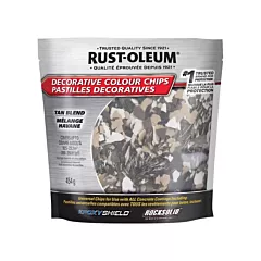 Rust-Oleum Pastilles de couleur décoratives, Havane, Sac, 474 g, 474 g (N238470)