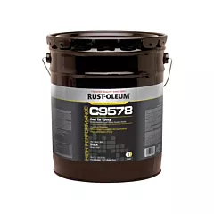Rust-Oleum Époxy à base de goudron de houille et à haute teneur en solides du système C9578, Seau, Blanc, 5 gal., 4 gal., Très mat (C9578380)
