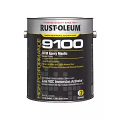 Rust-Oleum Activateur (250 COV) pour l'immersion du mastic époxydique DTM du système 9100, Gallon, Blanc, 1 gal., 1 gal., Brillant (214430)