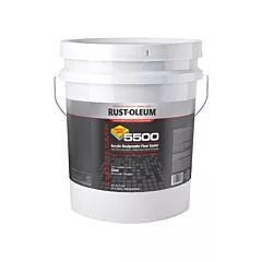 Rust-Oleum Système 55000 d’étanchéité antipoussière à base d’acrylique pour plancher, Seau, Transparent, 5 gal., 5 gal., Transparent (251283)