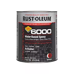 Rust-Oleum Concrete Saver 6000 System Activator, Can, White, 0.125 gal., 0.125 gal., High-Gloss (6001604)