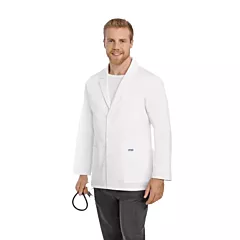 Unisex Half-Length Lab Coat L203 by MOBB Medical