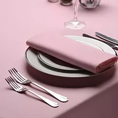 Milliken Signature Plus Table Cloth-Oyster Pink- 90