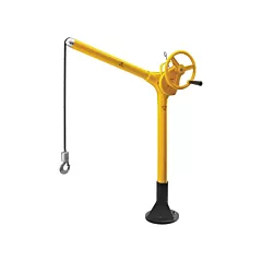 Sky Hook Hauts crochets élévateurs industriels avec base à ancrer, 500 lb (0,25 tonne) (8527)