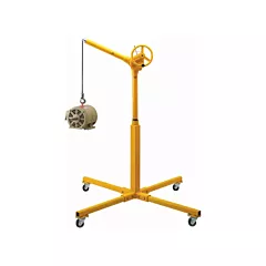 Sky Hook Tall Industrial Lifting Device with Mobile Base, 500 lbs. (0.25 tons) (8557)