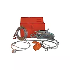 Tractel Tirfor® Wire Rope Hoist TU128 Rescue Kit, 7/16