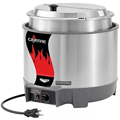 Vollrath Cayenne 11 Qt Soup Warmer, Includes Inset, Cover & Hinge(72009)
