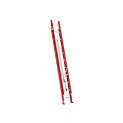 Louisville Ladder Extension Ladder, 17' X 18.50