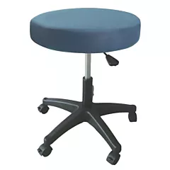 Air Lift Stool - Blue Upholstery 