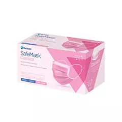 Medicom SafeMask Classic Earloop Mask Level 1, Pink, 50/box 